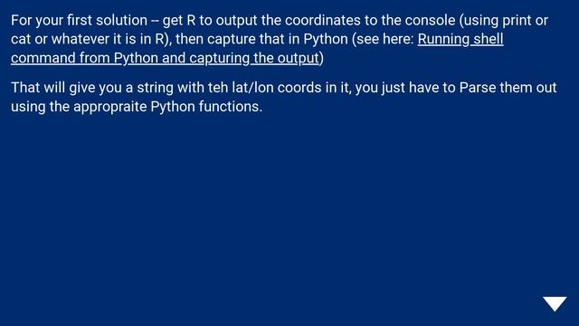 Run R script from Python смотреть онлайн