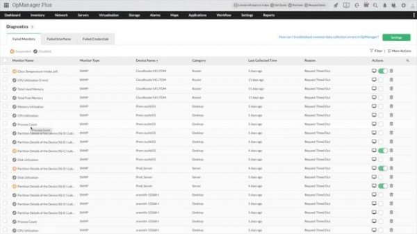 Data Collection Manager | ManageEngine OpManager
