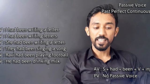English Grammar - 41 (Passive Voice : Past Perfect Continuous Tense) смотреть онлайн