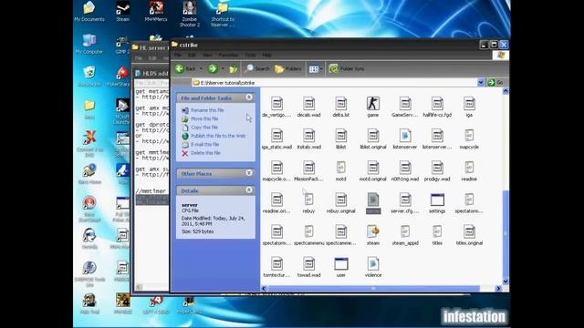how to make your own half life cs1.6 non steam server (p3) смотреть онлайн