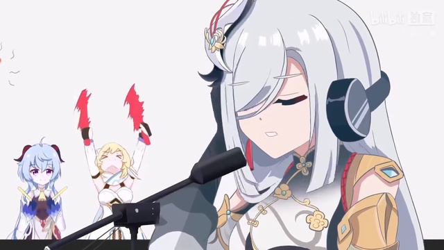 (Remake) shenhe (JP) - racing into the night (yoru ni kakeru) - AI cover - genshin impact смотреть онлайн