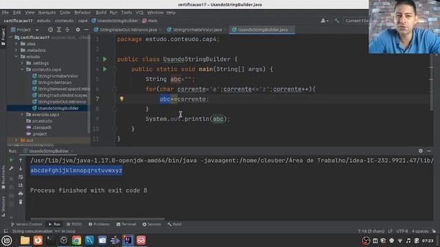 Certificação Java 17 - StringBuilder смотреть онлайн