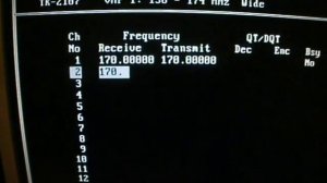 Программирование радиостанции KENWOOD TK-2107