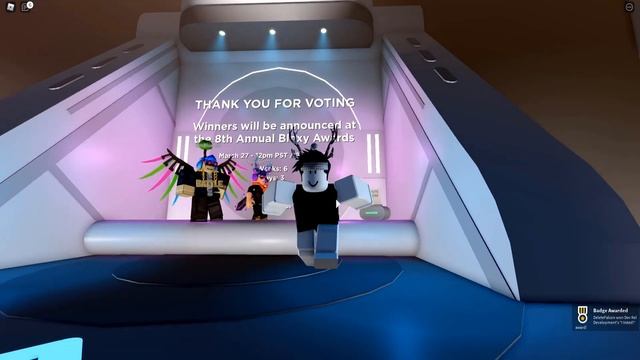 [EVENT] HOW TO GET 8TH ANNUAL BLOXYS VOTER'S PIN | ROBLOX EVENT 2021 смотреть онлайн