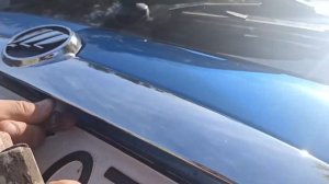 Замена лампы подсветки номерных  знаков Lifan 320 Smily