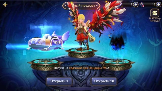 Dragon Nest M Открытие новых пандор!) Выпала татуировка!!))) смотреть онлайн
