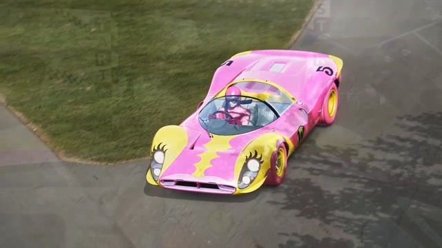 Ferrari 330 P4 ( Penelope Pitstop ) at Goodwood Road & Racing смотреть онлайн