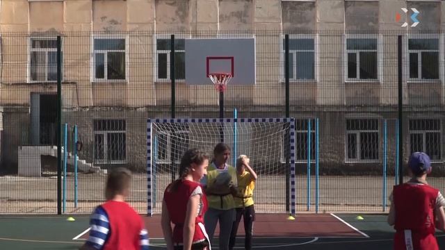 В школе № 6 открыли новую спортивную площадку смотреть онлайн