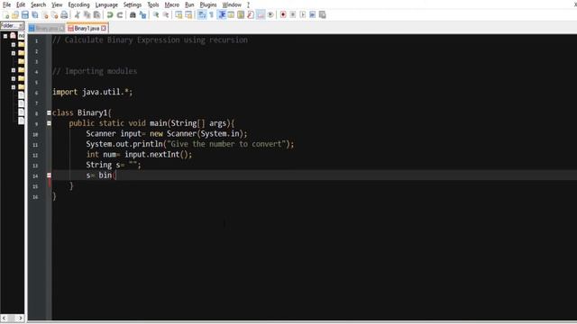 Binary Expression using RECURSION | JAVA смотреть онлайн
