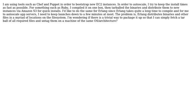 Distributing Erlang binaries to new EC2 instances смотреть онлайн