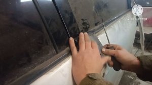 демонтаж дверного оконного молдинга за пять минут