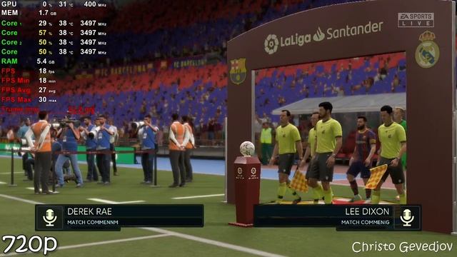 FIFA 21 - Athlon 3000G Vega 3 & 8GB RAM смотреть онлайн