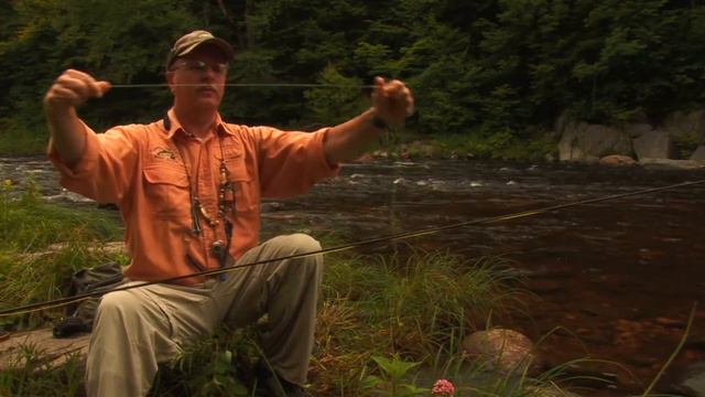 Fly Fishing Equipment & Tips : How To Rig A Fly Line