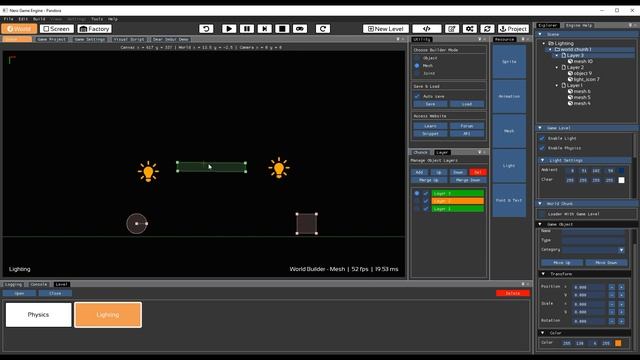 Nero Game Engine 2 - Lighting System смотреть онлайн