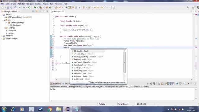 final keyword in java malayalam | final variables, methods and classes malayalam | Code eureka смотреть онлайн