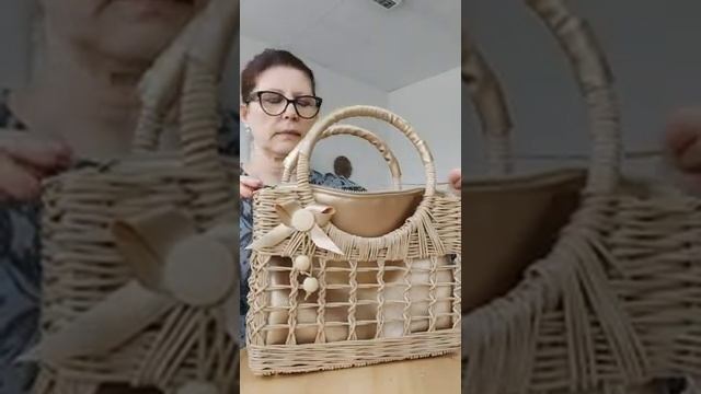 летние сумки /яблоко /бумажная лоза смотреть онлайн