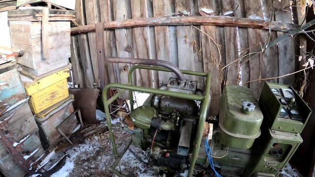 Бензиновый генератор ГАБ 4-0/230-М1 производство СССР смотреть онлайн