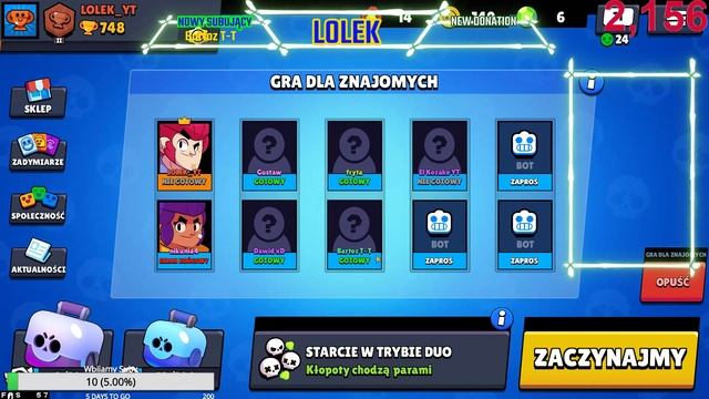 ?Brawl Stars? z widzami ⚡Na 2,5k subów live z NAGRODAMI!! ⚡ W Lipcu LIVE z Gościem ⚡ #Wakacje смотреть онлайн