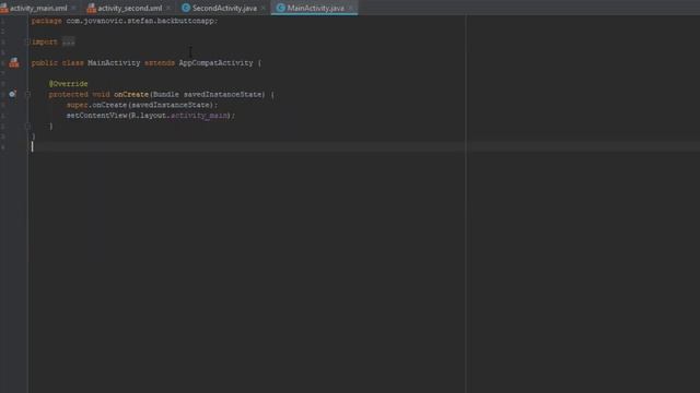 Show Back Button in Child Activity - Android Studio | Tutorial смотреть онлайн