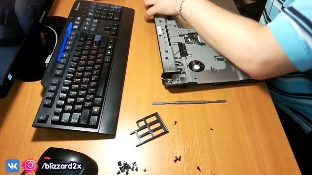 ?? Чистка ноутбука HP 6720 ? Как разобрать ноутбук самостоятельно? Disassemble & Cleaning