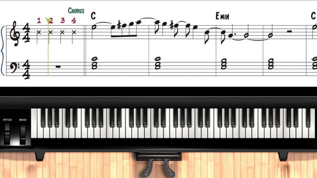 Part 2: Eleanor Rigby Beginner Piano Playalong смотреть онлайн