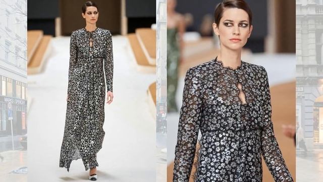 Chanel Couture 2022 Мода весна лето в Париже / Одежда, сумки и аксессуары смотреть онлайн