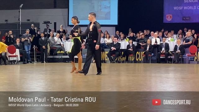 Final | Rumba | WDSF WO Latin | Antwerp Diamond Cup 2020 смотреть онлайн
