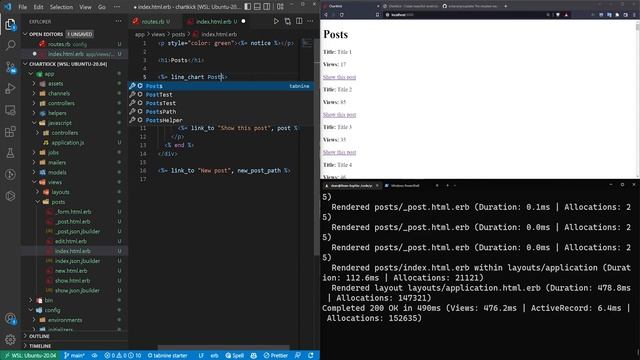 Charts And Graphs Made Easy! | Ruby On Rails 7 Gem Spotlight смотреть онлайн