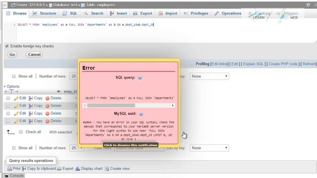 SQL FULL JOIN & MySQL Full Join In Urdu / Hindi - Learncodeweb смотреть онлайн
