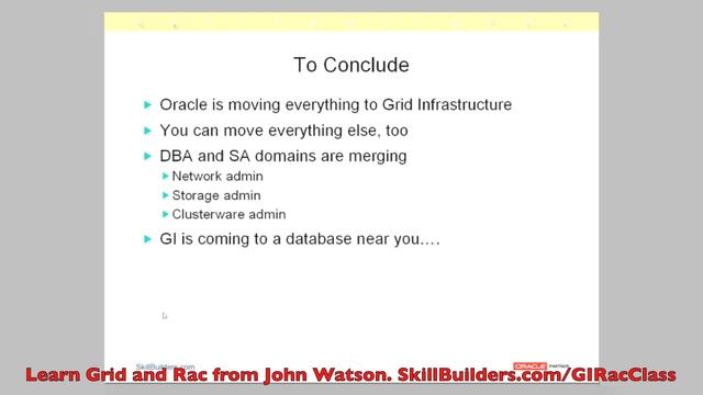 Planning for Oracle Grid Infrastructure (11g and 12c) смотреть онлайн