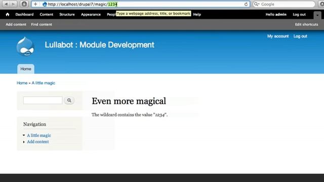 09 Using URL arguments in page callback functions смотреть онлайн