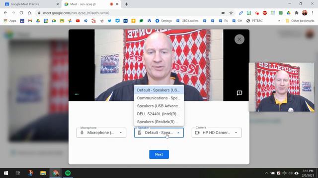 Google Meet Audio & Video Settings смотреть онлайн
