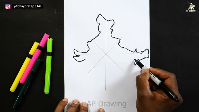 India Map Drawing | How to Draw India Map Easily | step by step easy Drawing смотреть онлайн
