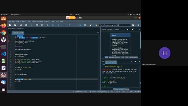 Data Science Class No.13 By Hyse Digital Academy | Online Classes смотреть онлайн