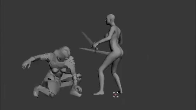 Skyrim Killmove WIP - Flip Kick V2 смотреть онлайн