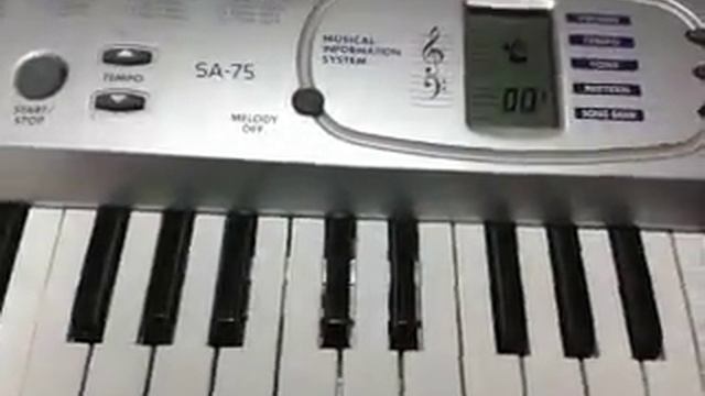 CASIO SA-75