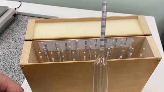 09 Определение плотности жидкости ареометром смотреть онлайн