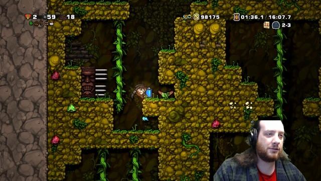 Spelunky RSVP Daily 03/25/2016 - "downdoot" смотреть онлайн