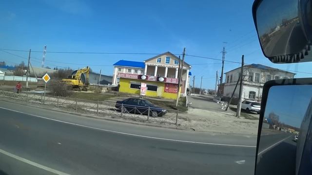 В пробке на объезде Рязани лезут под фуру. От Коломны до Саранска по трассе М5. Дальнобой по России смотреть онлайн