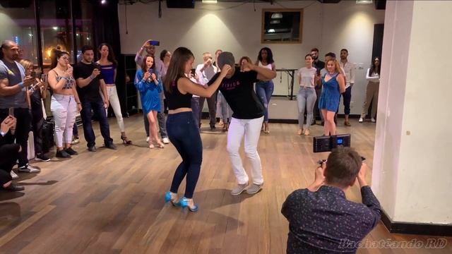 Rodolfo M. & Julie G, Bachata Dominican Style, Canadá Montréal, Marino Castellano-Corazón de Piedra смотреть онлайн