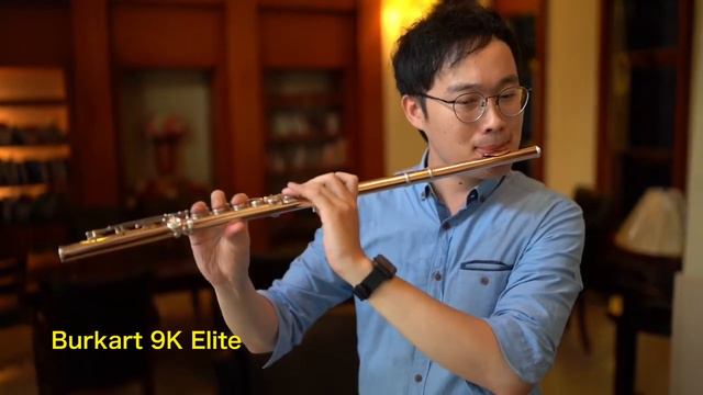 Burkart 9K Elite Handmade Flute смотреть онлайн