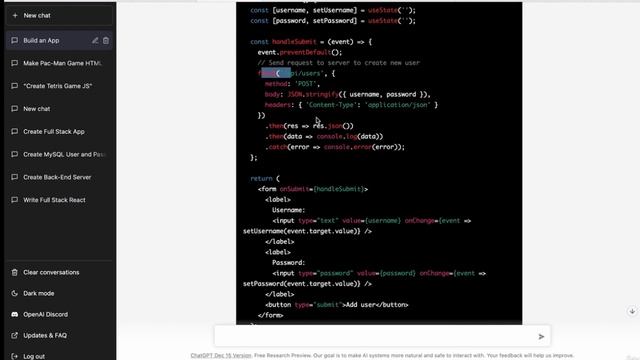 How To Write User API Request With The Help Of ChatGPT смотреть онлайн