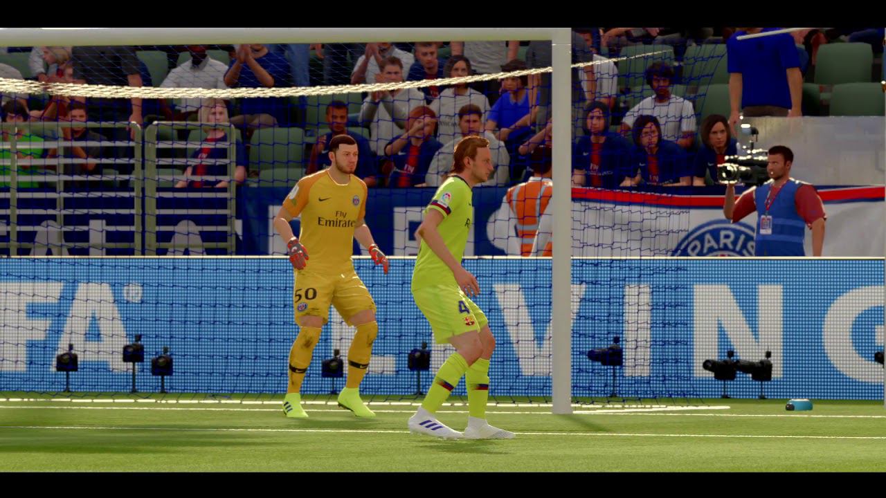 FIFA 19 Ракитич гол пяткой