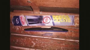 Установка задней щётки на Renault Kaptur Autovirazh AV-650R