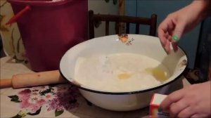 Лепешка на простокваше.