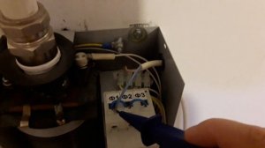 Подключение электрокотла "Пирамида" 6 кВт к электропитанию 220 Вольт