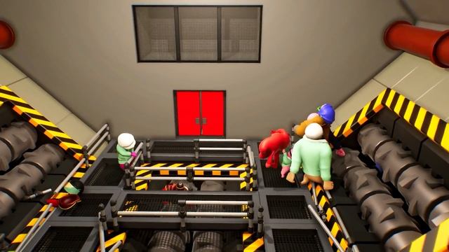 УДЕРЖАТЬСЯ НА АДСКОМ ПОЕЗДЕ В GANG BEASTS (УГАР В ГАНГ БИСТ)