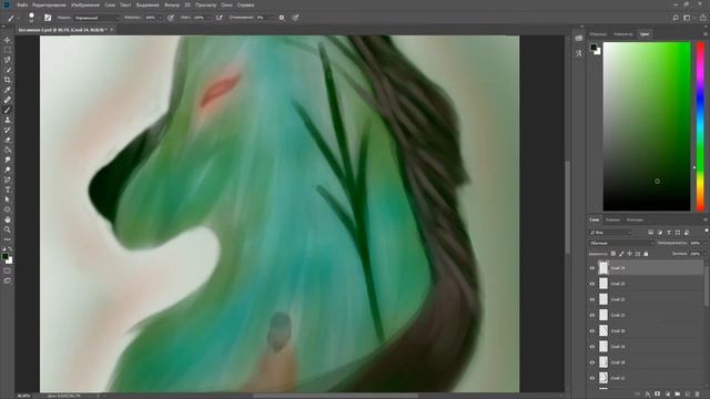 Настоящая Красная Шапочка! #Мистическое рисование смотреть онлайн