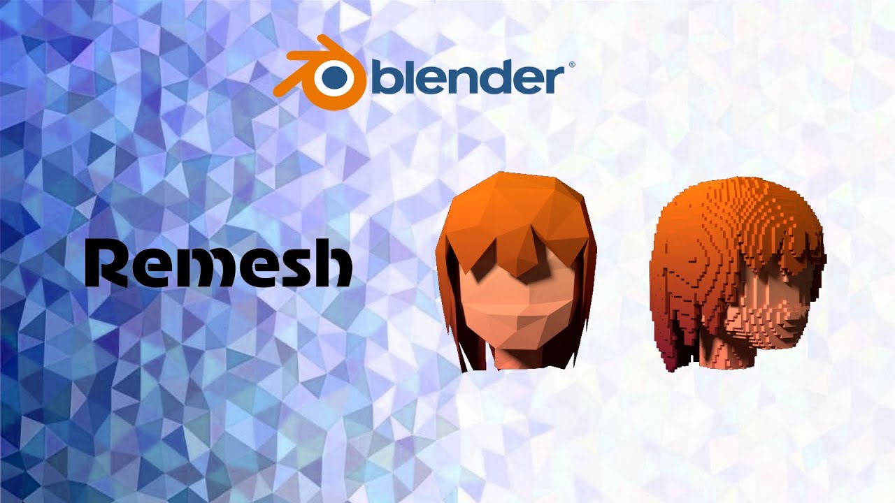 Blender 2.83 Remesh смотреть онлайн