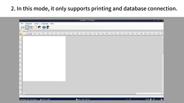 GoLabel II - How to set up“Print Only”mode ? смотреть онлайн